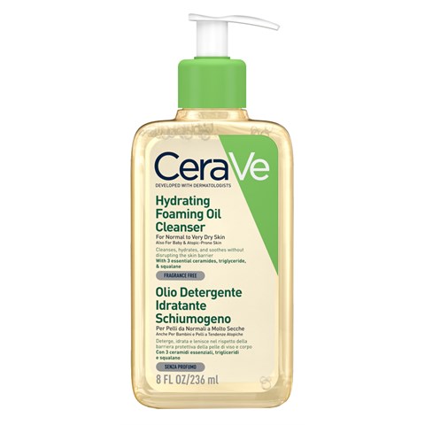 CERAVE (L'OREAL ITALIA SPA) CERAVE HYDRATING OIL CLEANSER 236 ML CERAVE (L'OREAL ITALIA SPA)