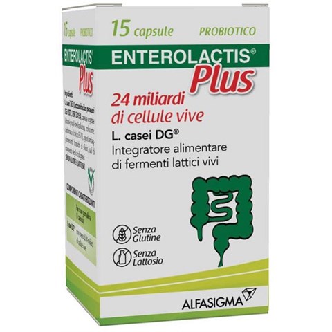 ALFASIGMA SPA ENTEROLACTIS PLUS 15 CAPSULE ALFASIGMA SPA