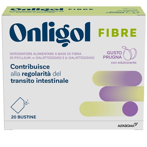 ALFASIGMA SPA ONLIGOL FIBRE PRUGNA 20 BUSTINE ALFASIGMA SPA