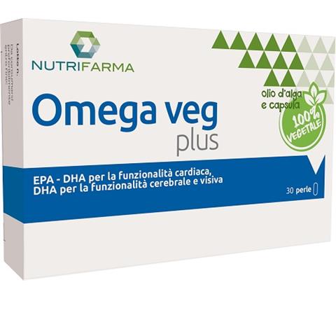 AQUA VIVA SRL OMEGA VEG PLUS 30 PERLE AQUA VIVA SRL