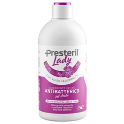 LADY PRESTERIL DETERGENTE INTIMO ANTIBATTERICO/PH ACIDO 500ML