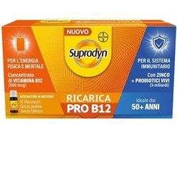 SUPRADYN RICARICA PRO B12 10 FLACONCINI