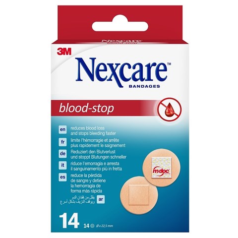 3M ITALIA SRL TAMPONE NASALE NEXCARE BLOOD STOP SPOTS 22MM 14 PEZZI 3M ITALIA SRL