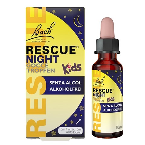 SCHWABE PHARMA ITALIA SRL RESCUE NIGHT KIDS GOCCE 10 ML SCHWABE PHARMA ITALIA SRL