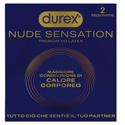 PRESERVATIVO DUREX NUDE SENSATION 2 PEZZI