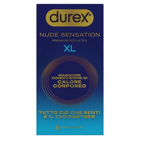 RECKITT BENCKISER H.(IT.) SPA PRESERVATIVO DUREX NUDE SENSATION XL 6 PEZZI RECKITT BENCKISER H.(IT.) SPA