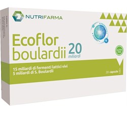 ECOFLOR BOULARDII 20 MILIARDI 20 CAPSULE