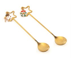 NEAVITA SET CUCCHIAINI NATALE 2 PEZZI