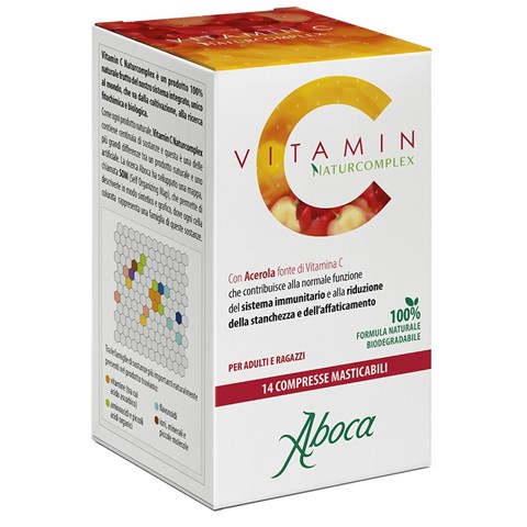 ABOCA SPA SOCIETA' AGRICOLA VITAMIN C NATURCOMPLEX 14 COMPRESSE ABOCA SPA SOCIETA' AGRICOLA