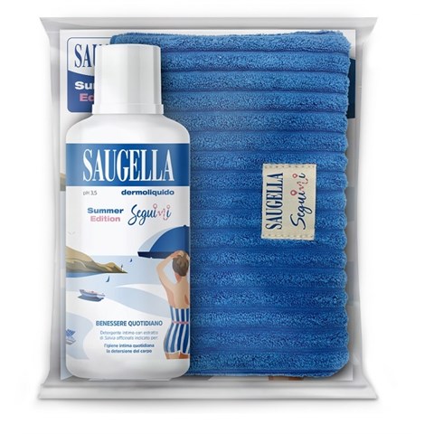MEDA PHARMA SPA SAUGELLA SEGUIMI BUNDLE DERMOLIQUIDO 500 ML + GADGET POCHETTE MEDA PHARMA SPA