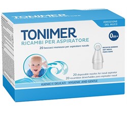RICAMBI ASPIRATORE NASALE TONIMER 20 PEZZI