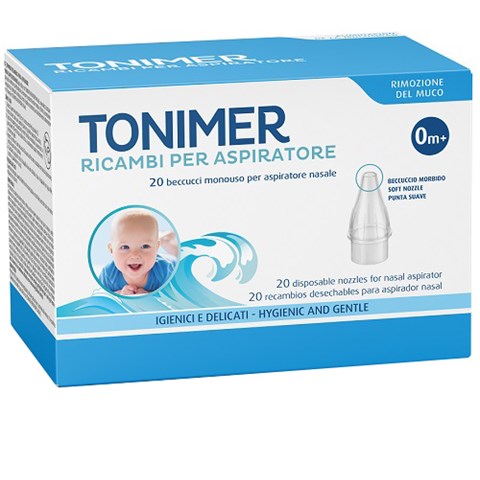 IST.GANASSINI SPA RICAMBI ASPIRATORE NASALE TONIMER 20 PEZZI IST.GANASSINI SPA