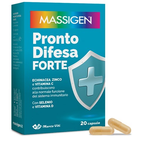MARCO VITI FARMACEUTICI SPA MASSIGEN PRONTO DIFESA FORTE 20 CAPSULE MARCO VITI FARMACEUTICI SPA