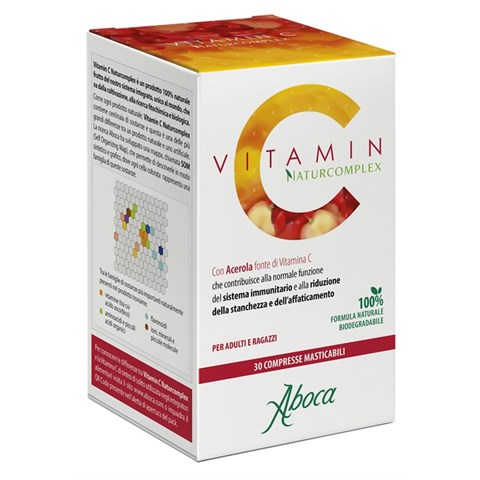 ABOCA SPA SOCIETA' AGRICOLA VITAMIN C NATURCOMPLEX 30 COMPRESSE DA 2 G ABOCA SPA SOCIETA' AGRICOLA