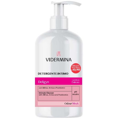 IST.GANASSINI SPA VIDERMINA DELIGYN DETERGENTE INTIMO 500 ML NUOVA FORMULAZIONE SPECIAL PRICE IST.GANASSINI SPA