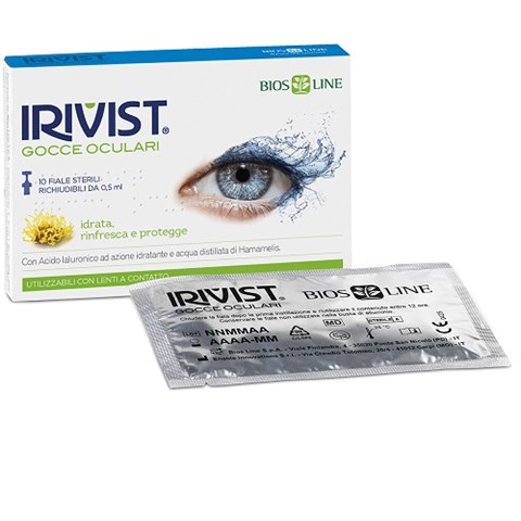 BIOS LINE SPA IRIVIST GOCCE OCULARI MONODOSE 10 FIALE DA 0,5 ML BIOS LINE SPA