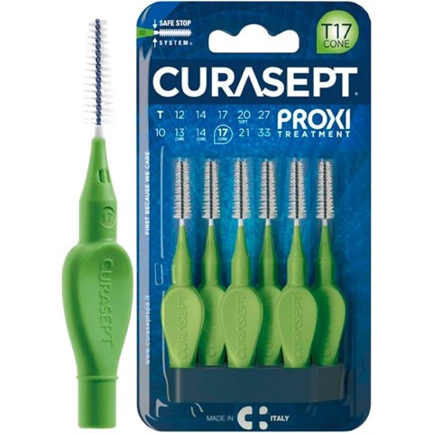 CURASEPT SPA CURASEPT PROXI T17 CONE VERDE/GREEN 6 PEZZI CURASEPT SPA