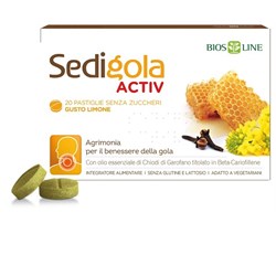 SEDIGOLA APIX ACTIV LIMONE 20 PASTIGLIE DA 1,5 g