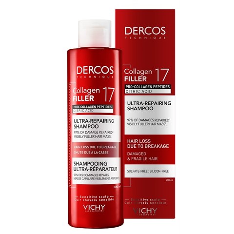 VICHY (L'OREAL ITALIA SPA) DERCOS TECHNIQUE COLLAGEN REPAIR SHAMPOO 200 ML VICHY (L'OREAL ITALIA SPA)