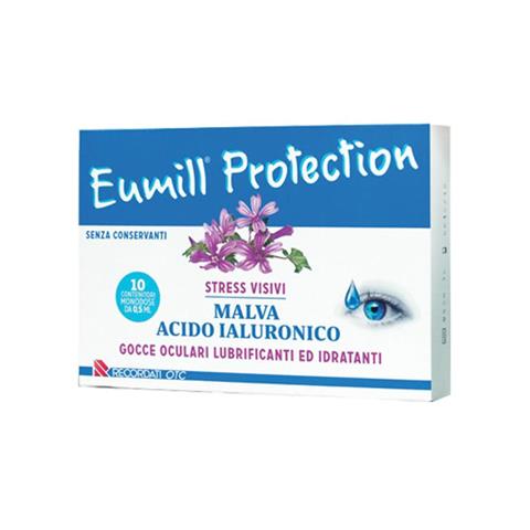 RECORDATI SPA EUMILL PROTECTION GOCCE OCULARI 10 FLACONCINI MONODOSE 0,5 ML RECORDATI SPA