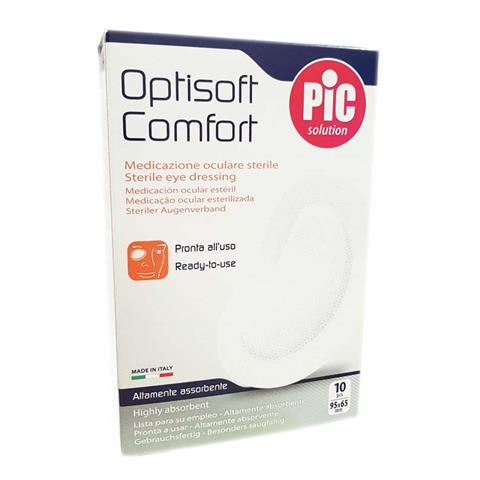 PIKDARE SPA TAMPONE OCULARE PIC IN TESSUTO NON TESSUTO STERILE ADESIVO 10 PEZZI PIKDARE SPA