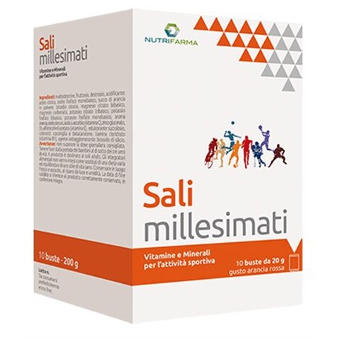 AQUA VIVA SRL SALI MILLESIMATI 10 BUSTINE 20 G AQUA VIVA SRL