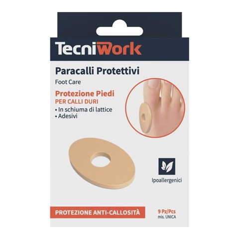 TECNIWORK SPA PARACALLI PER CALLI DURI 9 PEZZI TECNIWORK SPA