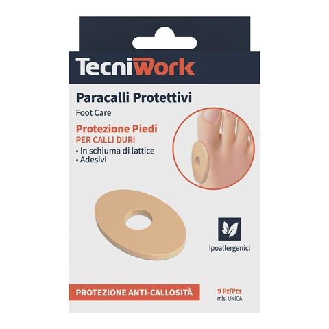 TECNIWORK SPA PARACALLI PER CALLI MORBIDI CONFEZIONE DA 9 PEZZI TECNIWORK SPA