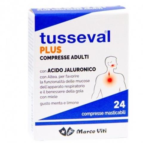 MARCO VITI FARMACEUTICI SPA TUSSEVAL TOSSE PLUS 24 COMPRESSE MARCO VITI FARMACEUTICI SPA