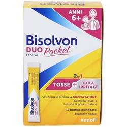 942981337 bisolvon duo pocket lenitivo new 12 bustine