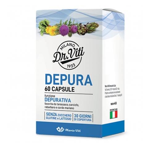 MARCO VITI FARMACEUTICI SPA DEPURA 60 CAPSULE MARCO VITI FARMACEUTICI SPA