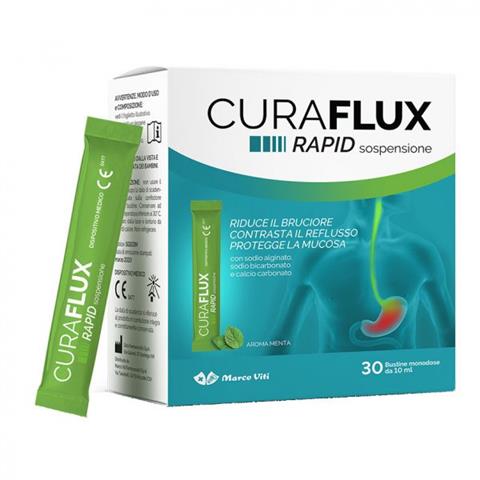 MARCO VITI FARMACEUTICI SPA CURAFLUX RAPID SOLUZIONE ORALE 30 BUSTINE MARCO VITI FARMACEUTICI SPA