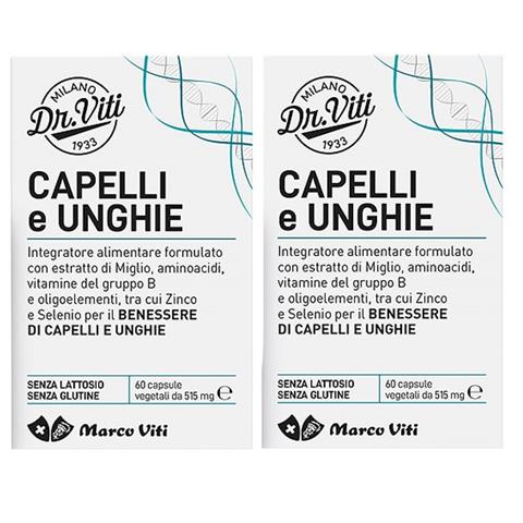 MARCO VITI FARMACEUTICI SPA DR VITI ABBINATA CAPELLI UNGHIE 120 CAPSULE MARCO VITI FARMACEUTICI SPA