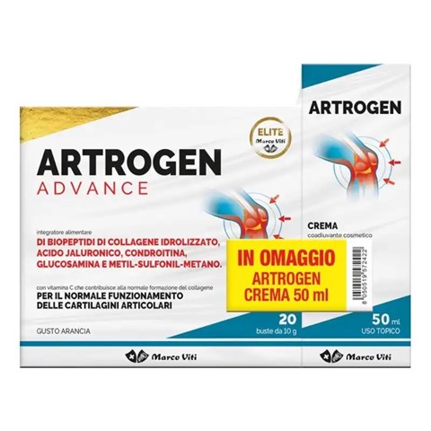MARCO VITI FARMACEUTICI SPA ABBINATA ARTROGEN STICK MONODOSE 50 ML + CREMA 200 G IN OMAGGIO MARCO VITI FARMACEUTICI SPA