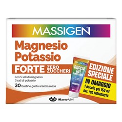 MASSIGEN MAGNESIO POTASSIO FORTE 30 BUSTINE EDIZIONE SPECIALE 2025