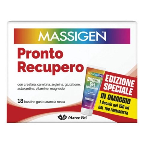 MARCO VITI FARMACEUTICI SPA MASSIGEN PRONTO RECUPERO 18 BUSTINE EDIZIONE SPECIALE 2025 MARCO VITI FARMACEUTICI SPA