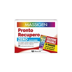 MASSIGEN PRONTO RECUPERO SENZA ZUCCHERO 18 BUSTINE EDIZIONESPECIALE 2025