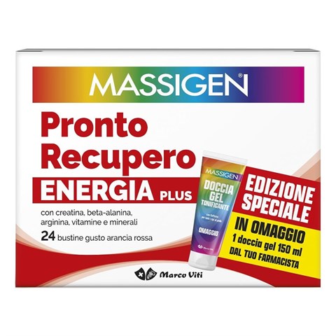 MARCO VITI FARMACEUTICI SPA MASSIGEN PRONTO RECUPERO PLUS 24 BUSTINE EDIZIONE SPECIALE 2025 MARCO VITI FARMACEUTICI SPA