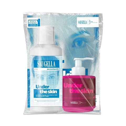 MEDA PHARMA SPA SAUGELLA UNDER THE SKIN BUNDLE 1 FLACONE 500 ML + 1 FLACONE150 ML MEDA PHARMA SPA