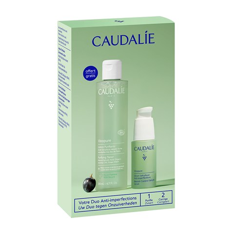 CAUDALIE ITALIA SRL VINOPURE COFANETTO 2026 SERUM SALICYLIQUE ANTI-IMPERFECTIONS30 ML + PURIFYING LOTION 200 ML CAUDALIE ITALIA SRL