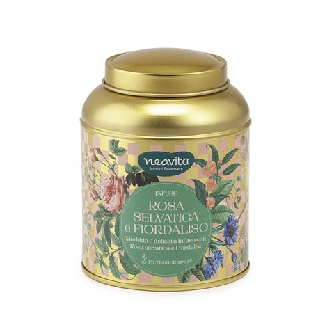 HP ITALIA SRL NEAVITA INFUSO ROSA SELVATICA E FIORDALISO 12 FILTROSCRIGNOIN CADDY INFUSI DI PRIMAVERA 12 FILTRI X 3,5 G HP ITALIA SRL