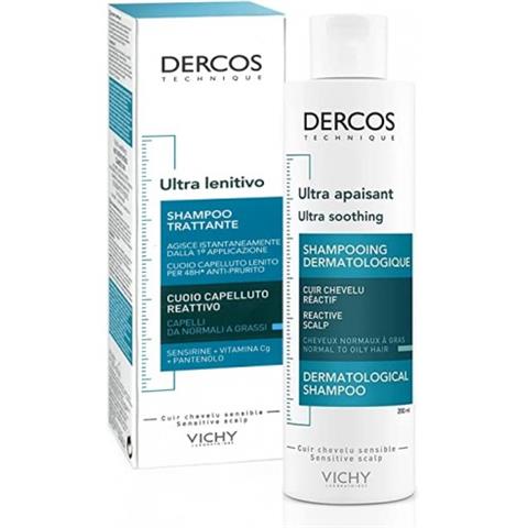 VICHY (L'OREAL ITALIA SPA) DERCOS SHAMPO ULTRALENITIVO GRASSI 200 ML VICHY (L'OREAL ITALIA SPA)