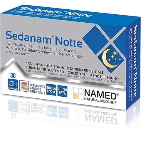 NAMED SRL SEDANAM NOTTE 30 COMPRESSE NAMED SRL