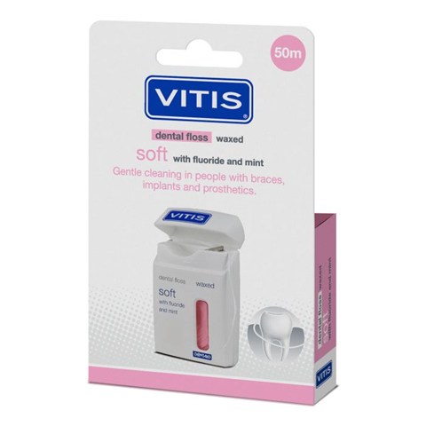DENTAID SRL VITIS DENTAL FLOSS SOFT FLUOR & MINT DENTAID SRL