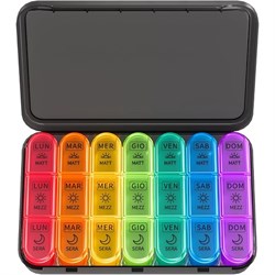 983304837 t pill color book settimanale 28 scomparti