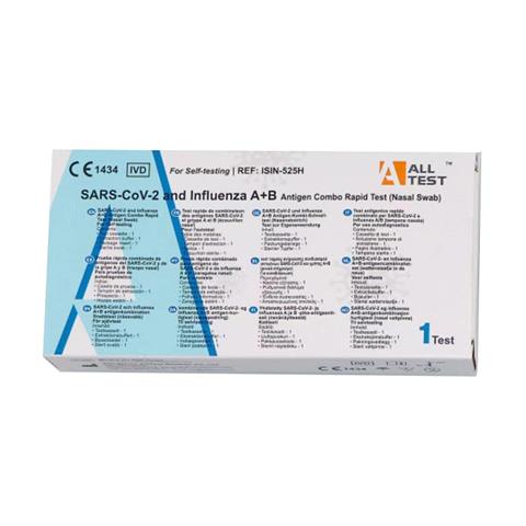 BRANDS2CHINA SRL TEST ANTIGENICO RAPIDO COVID-19 ALLTEST AUTODIAGNOSTICO DETERMINAZIONE QUALITATIVA ANTIGENI SARS-COV-2 IN TAMPONI NASALIMEDIANTE IMMUNOCROMATOGRAFIA BRANDS2CHINA SRL