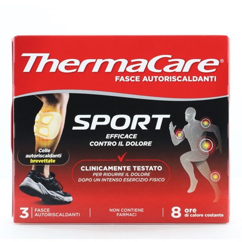 ANGELINI (A.C.R.A.F.) SPA CEROTTO THERMACARE SPORT 8 ORE 3 PEZZI ANGELINI (A.C.R.A.F.) SPA