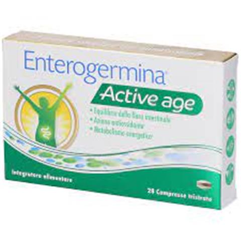 OPELLA HEALTHCARE ITALY SRL ENTEROGERMINA ACTIVE AGE 28 COMPRESSE OPELLA HEALTHCARE ITALY SRL