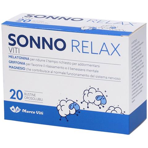 MARCO VITI FARMACEUTICI SPA SONNO RELAX 20 STICKPACK MARCO VITI FARMACEUTICI SPA