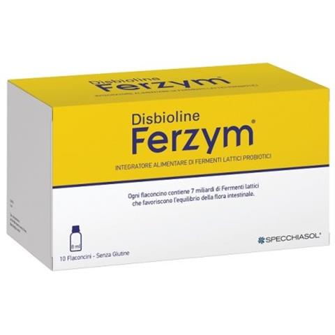 SPECCHIASOL SRL DISBIOLINE FERZYM 10 FLACONCINI DA 8 ML SPECCHIASOL SRL